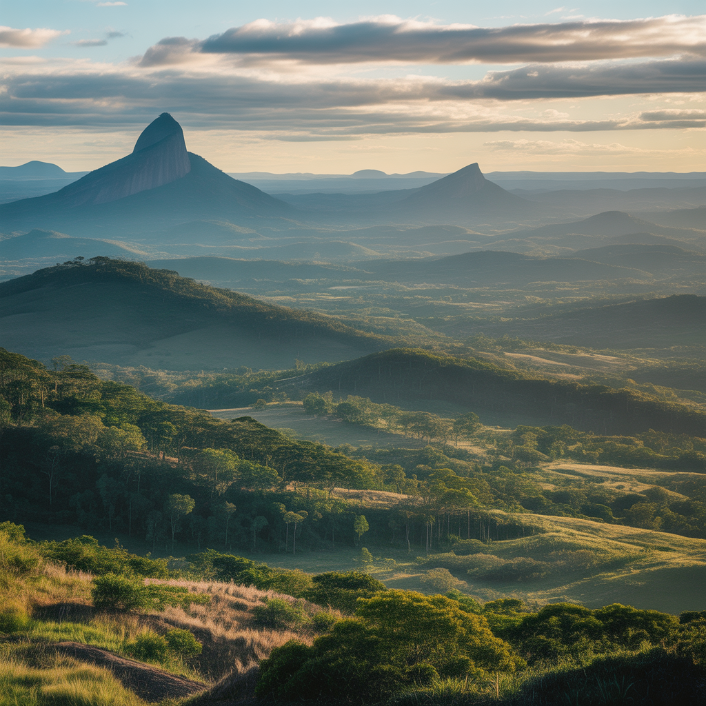 Paisaje restaurado gracias a los esfuerzos de EcoBrasil